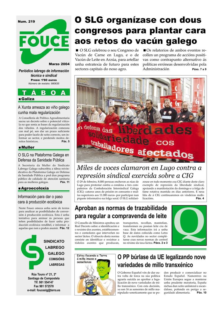 FOUCE 219 – Marzo 2004