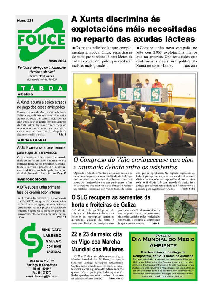 FOUCE 221 – Maio 2004