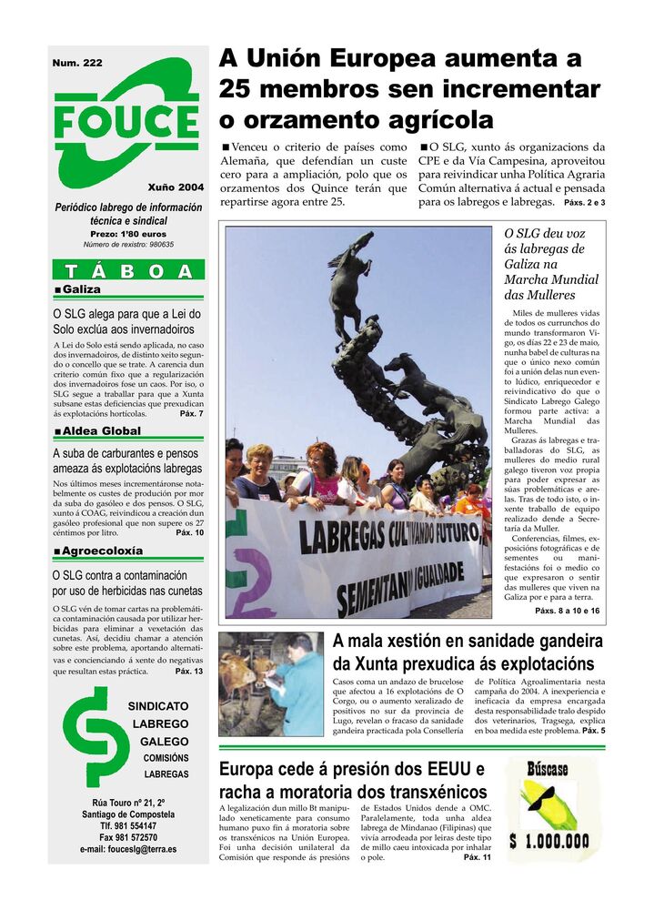 FOUCE 222 – Xuño 2004