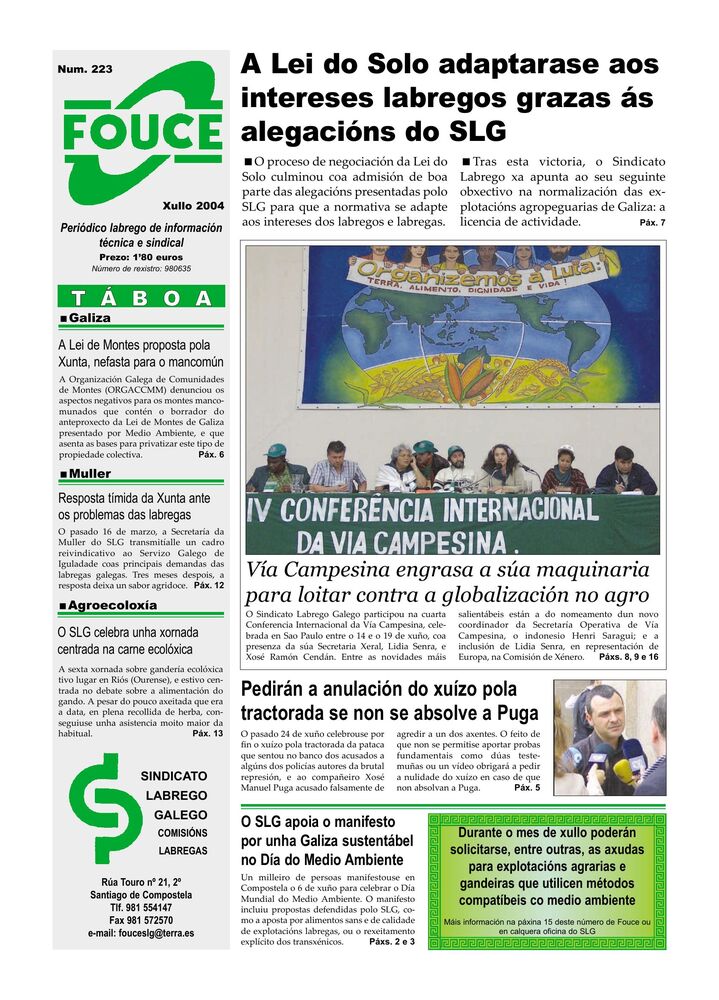 FOUCE 223 – Xullo 2004