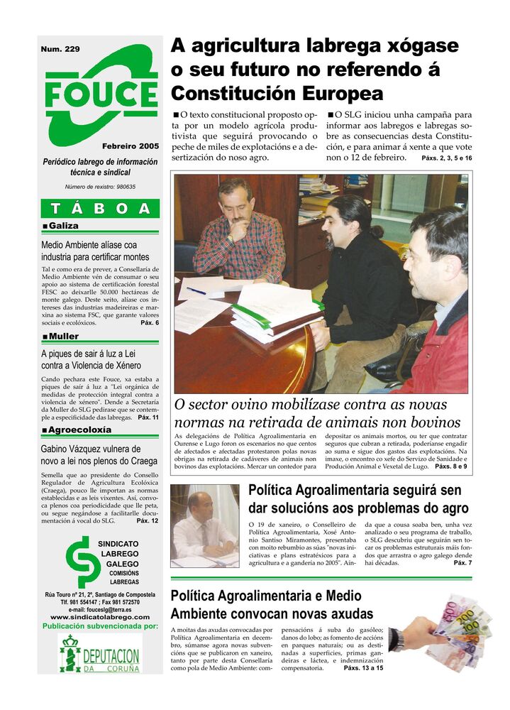 FOUCE 229 – Febreiro 2005