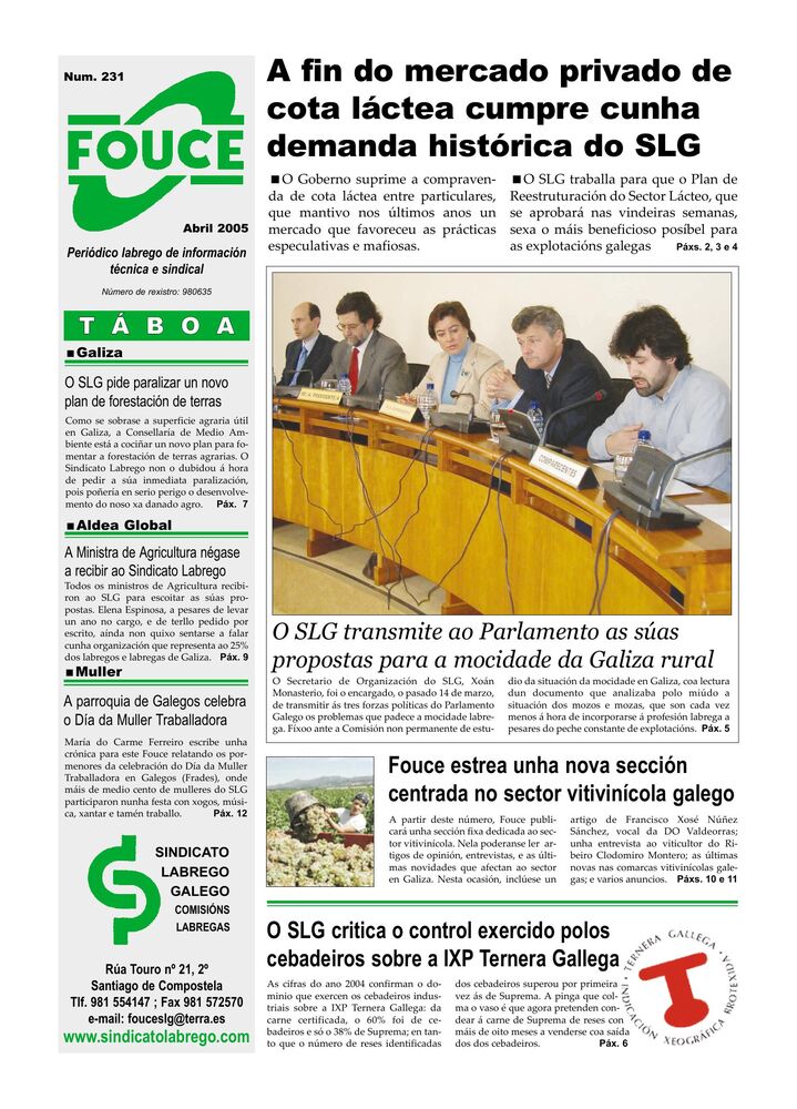 FOUCE 231 – Abril 2005