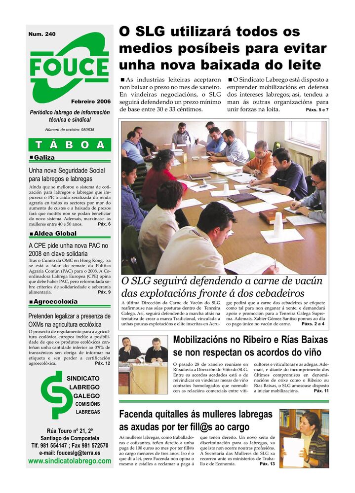 FOUCE 240 – Febreiro 2006