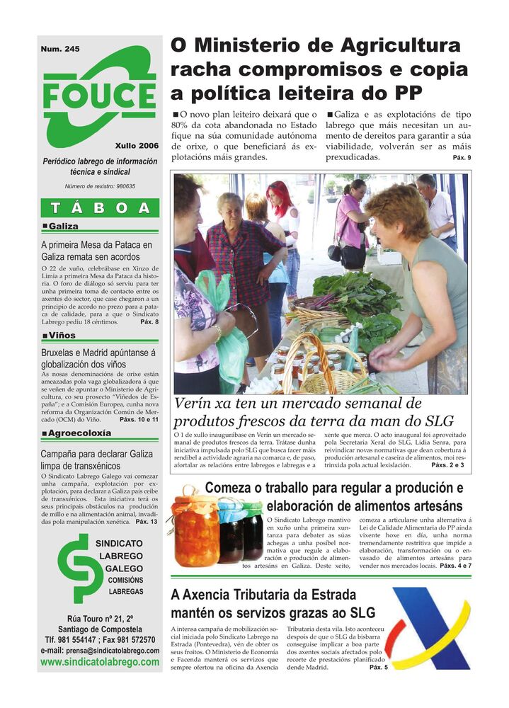 FOUCE 245 – Agosto 2006