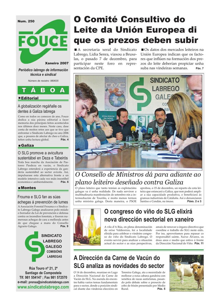 FOUCE 250 – Xaneiro 2007