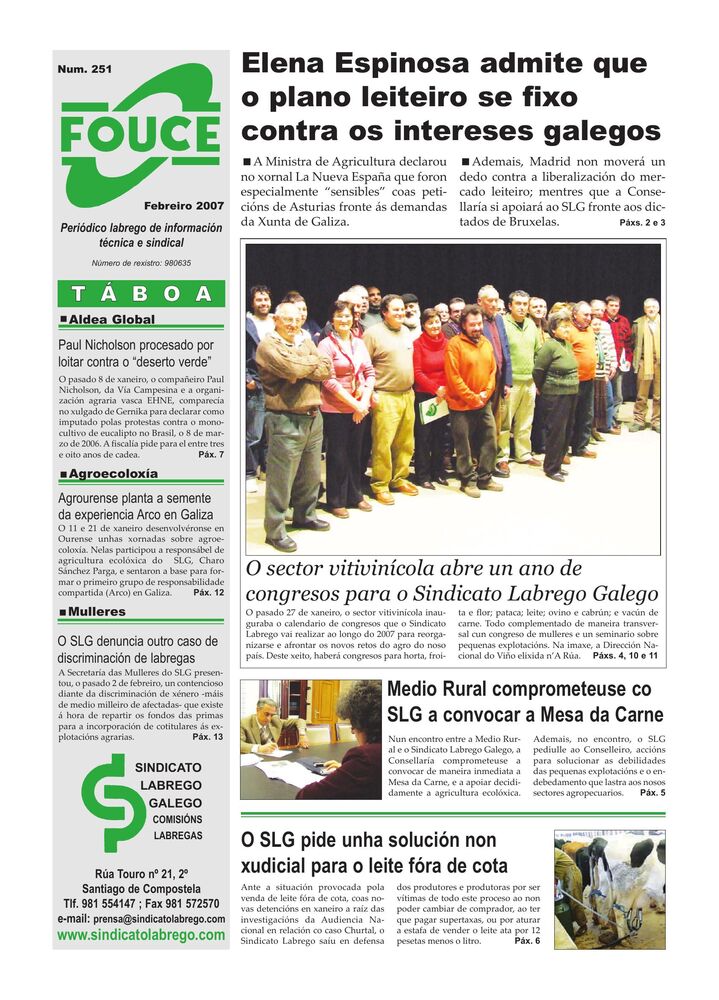 FOUCE 251 – Febreiro 2007