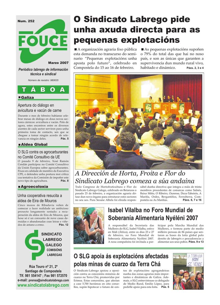 FOUCE 252 – Marzo 2007