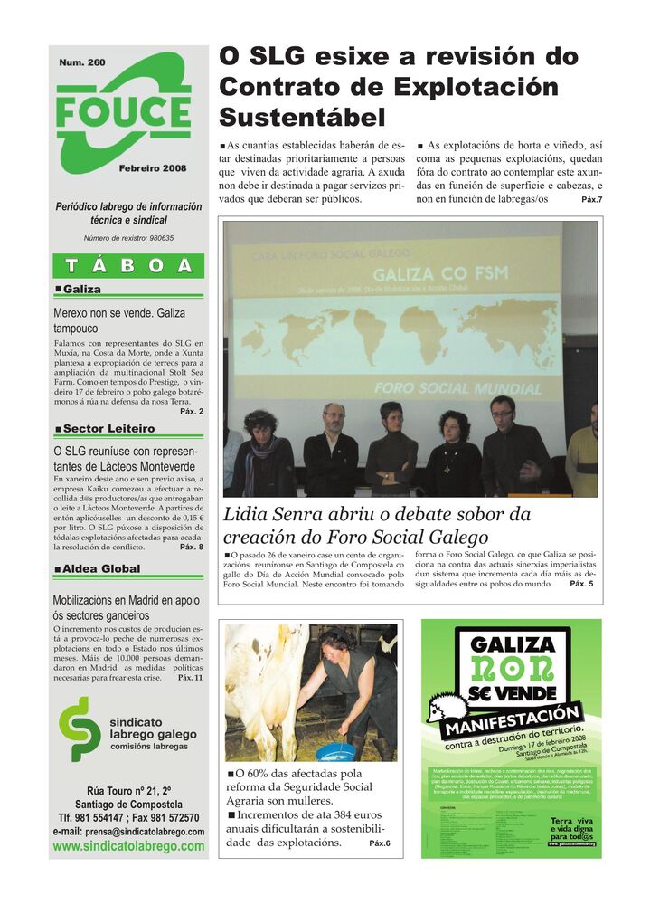 FOUCE 260 – Febreiro 2008