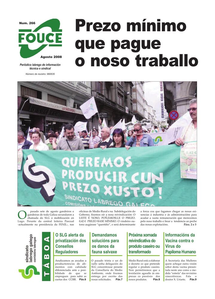 FOUCE 266 – Agosto 2008