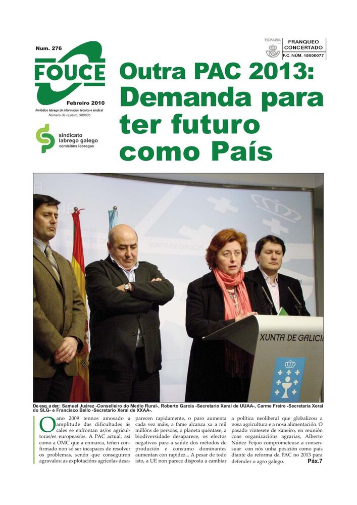 FOUCE 276 – Febreiro 2010