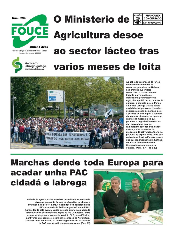 Fouce 294 – Outono 2012