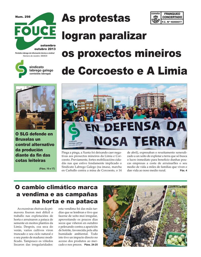 Fouce 298 – Setembro/outubro 2013