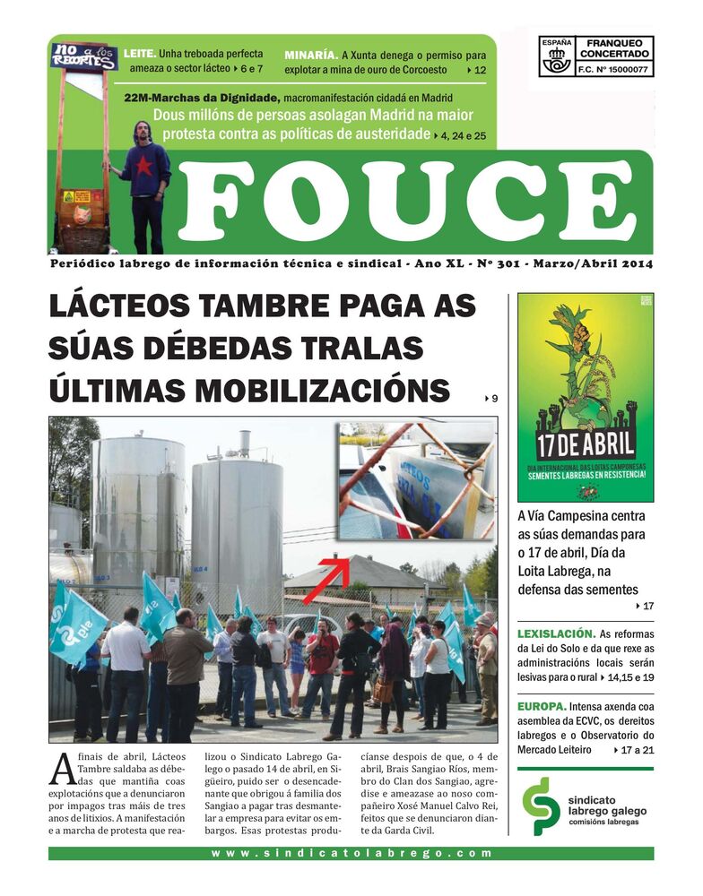 Fouce 301 – Marzo/abril 2014