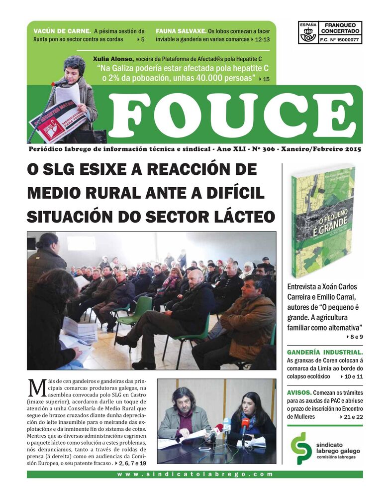 Fouce 306 – Xaneiro/febreiro 2015