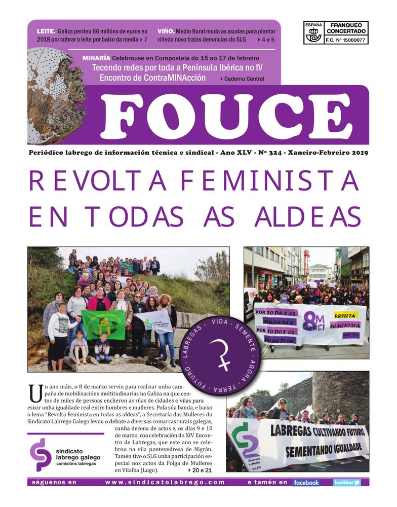 Fouce 324 – Xaneiro-Febreiro 2019