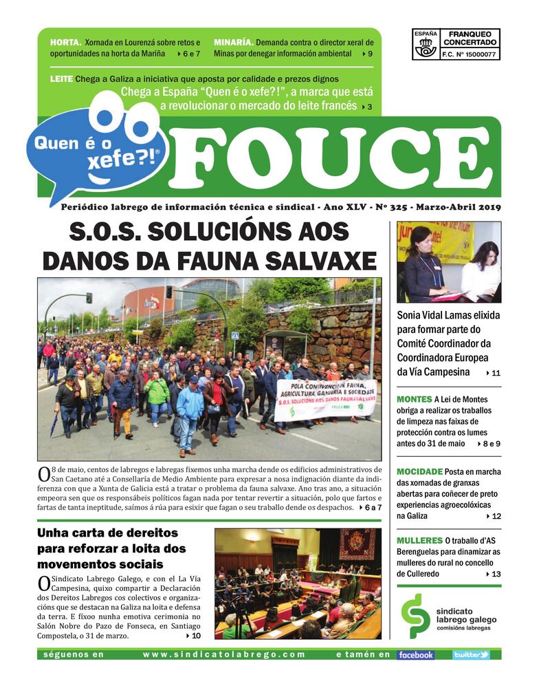 Fouce 325 – Marzo-Abril 2019