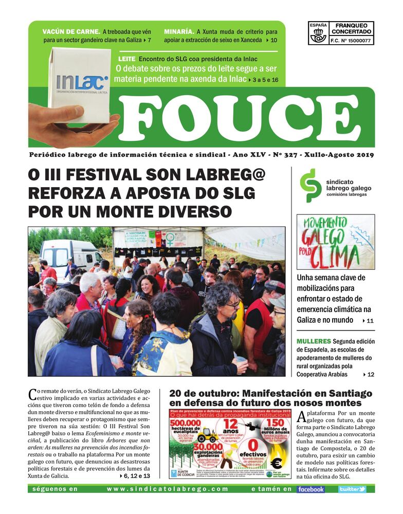 Fouce 327 – Xullo-Agosto 2019