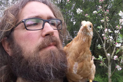 Xosé María García San Sadurniño. Avicultura, horta e froita