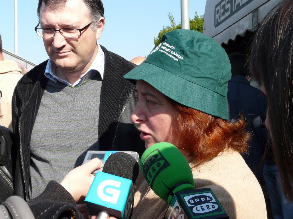 Mobilización no centro loxístico DIA – 2 de abril de 2009