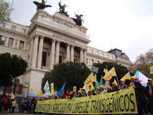 Manifestación antitransxénicos Madrid (17/04/2010)