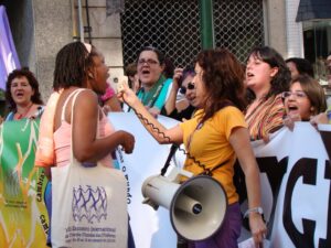 Marcha Mundial das Mulleres en Vigo 18-19 de Outubro de 2008
