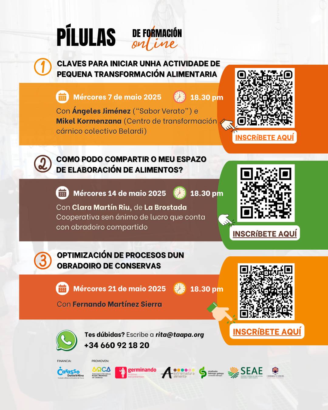 Iniciativas colectivas de transformación cárnica: todo un exemplo de innovación a pequena escala