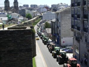 Tractoradas Lugo, A Mariña e Chantada (17/06/2009)