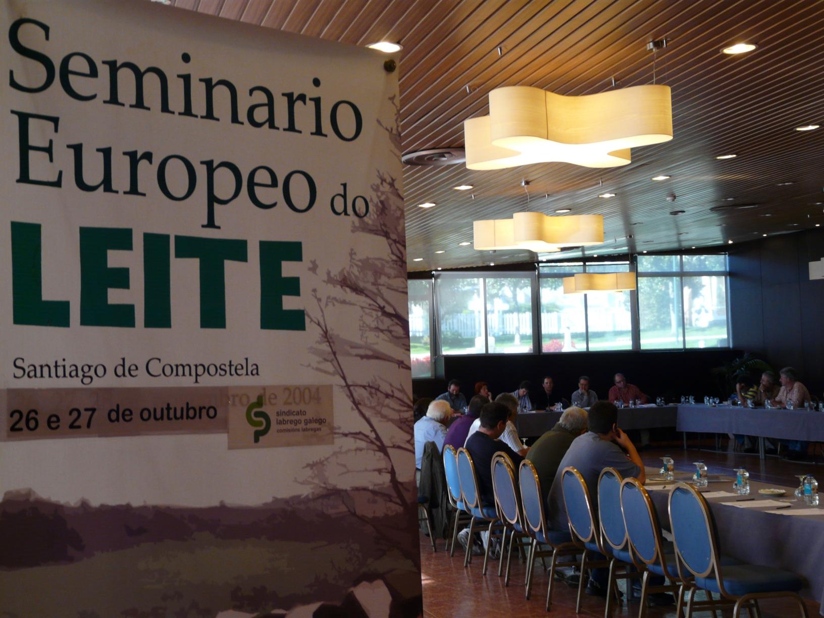 Seminario Europeo do Leite. “Estado actual do sector lácteo en Europa”. Teo, 26 e 27 de Outubro do 2009