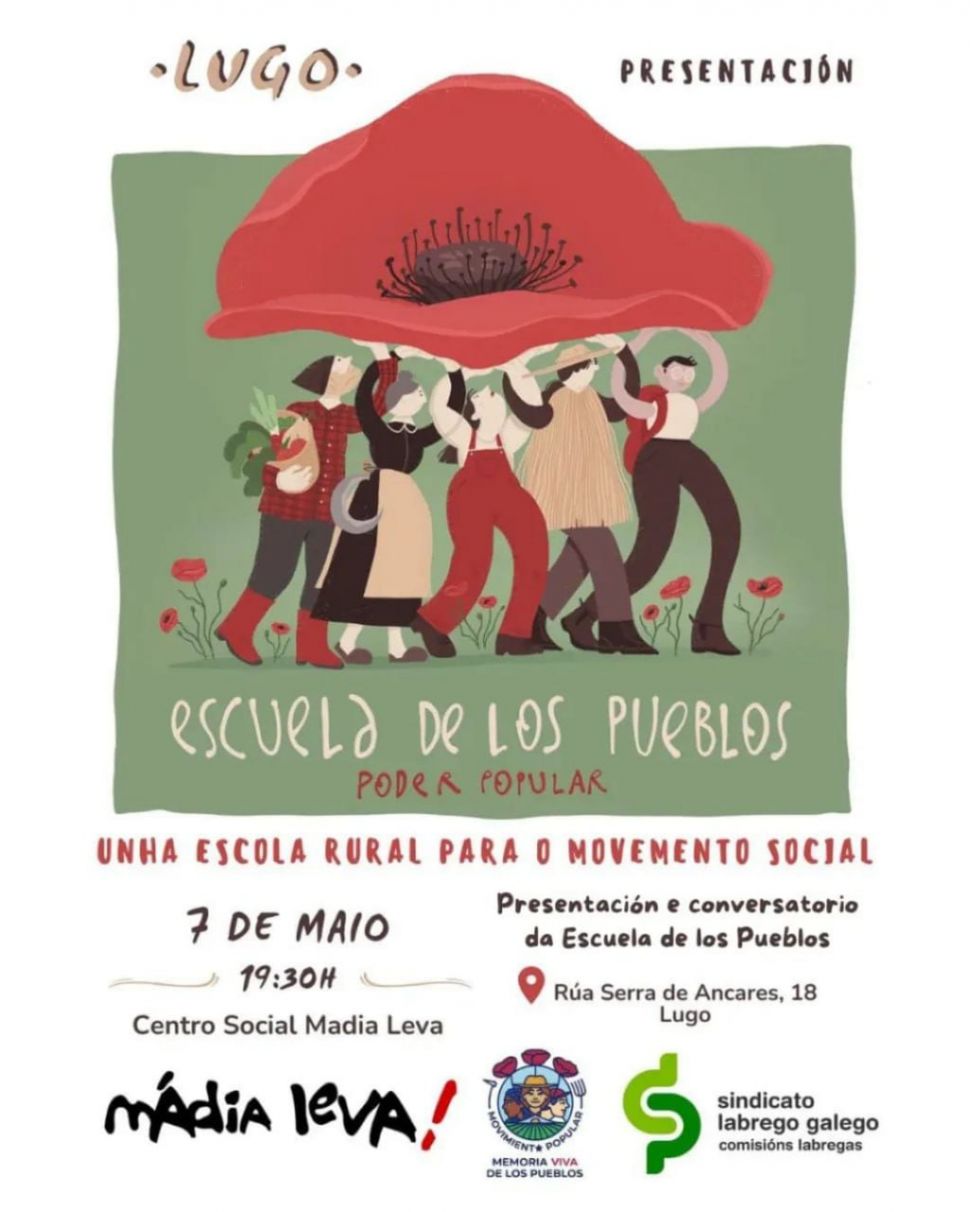 A Escola dos Pobos chega a Lugo para impulsar a loita por un mundo rural vivo