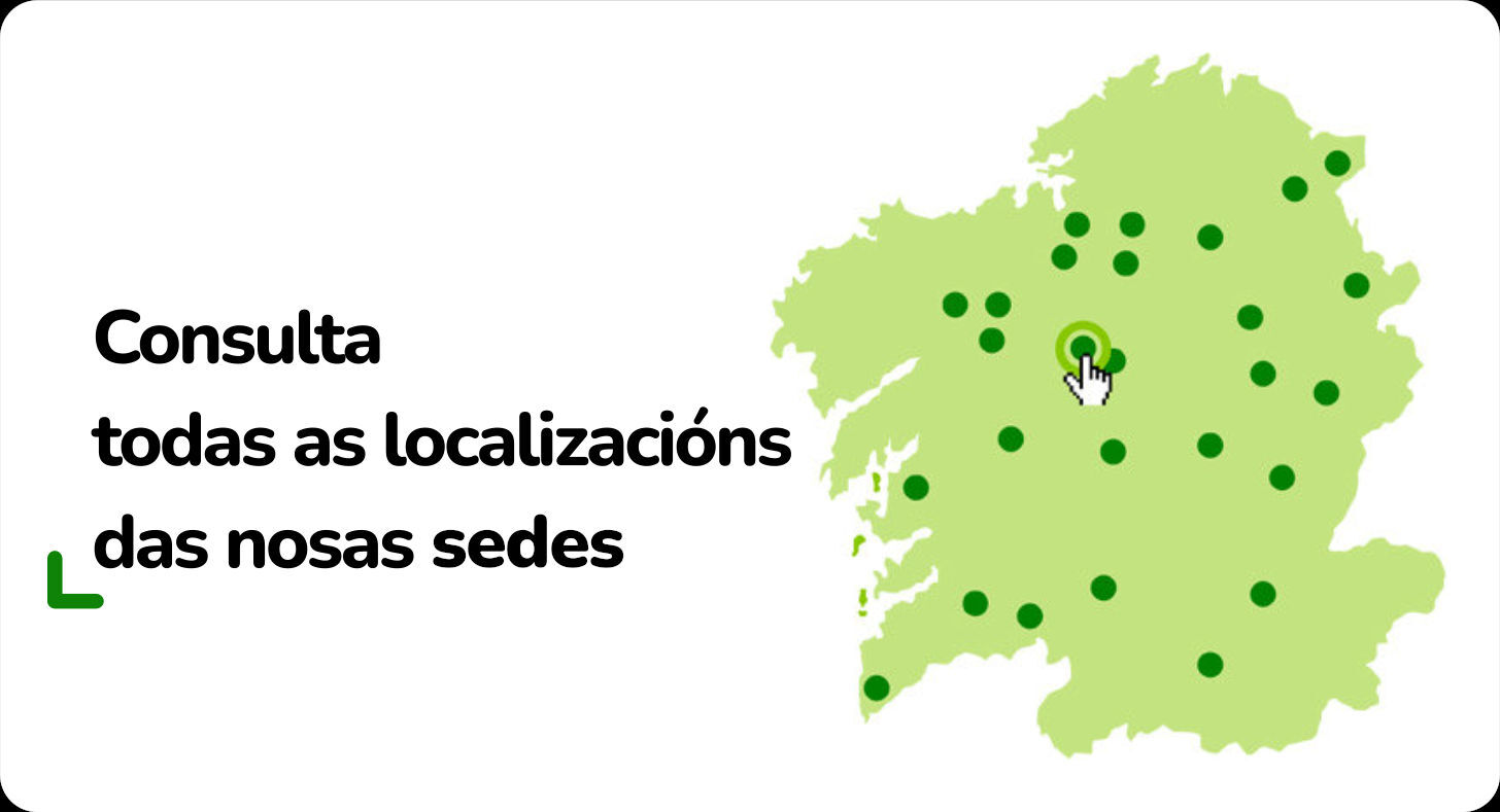 Consulta a localización das nosas sedes