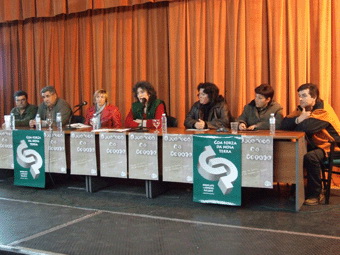 Mesa de dirección da pataca