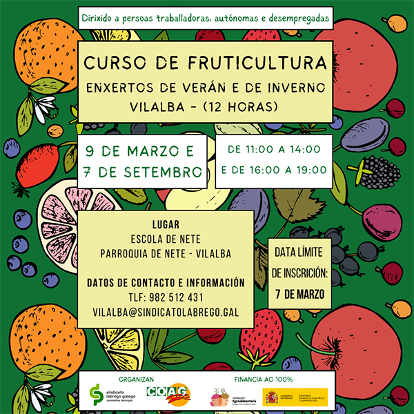 Curso Fruticultura Vilalba