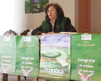 Lidia no congreso da carne