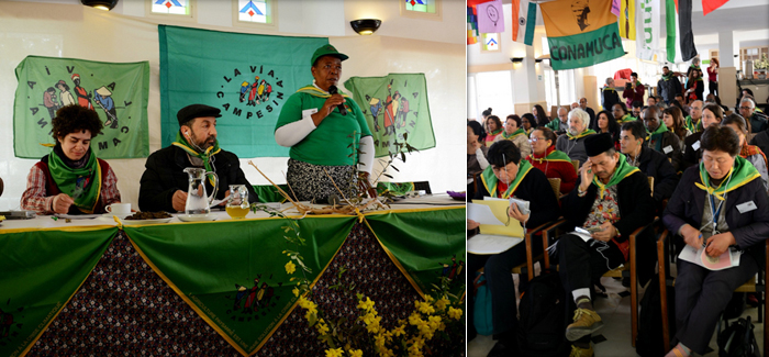 Conferencia intermedia Via Campesina Izmir