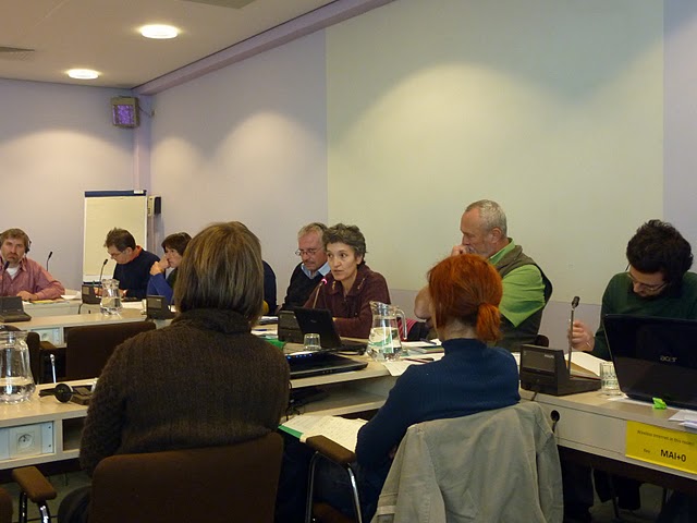 Lidia Senra en Bruxelas