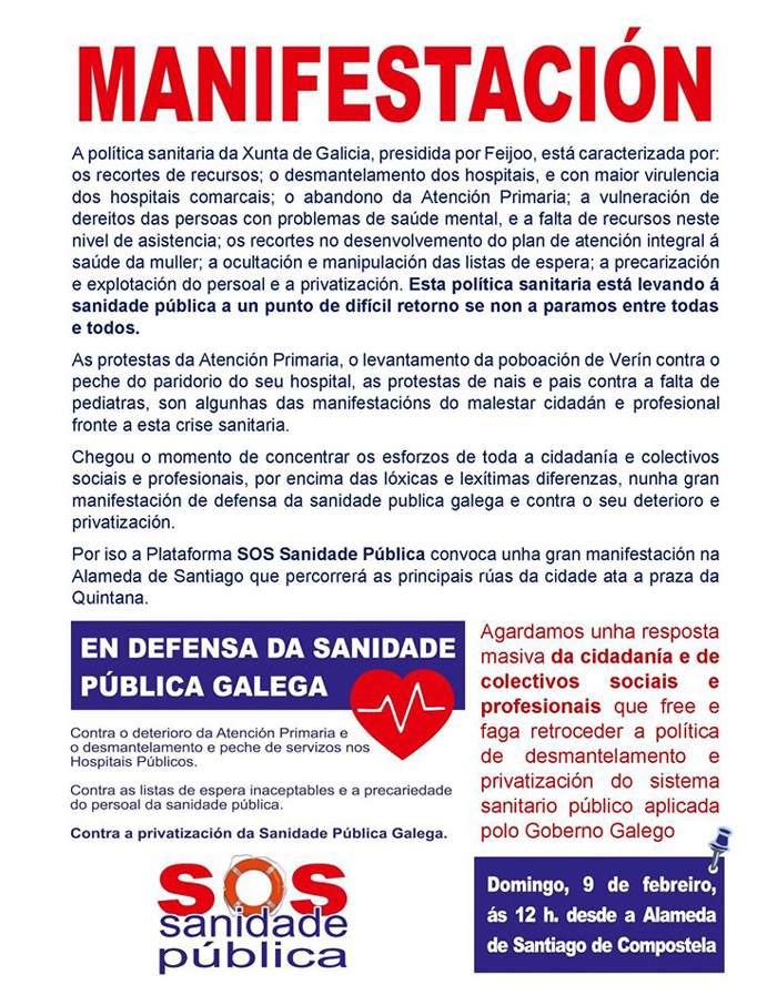 SOS Sanidade Pública