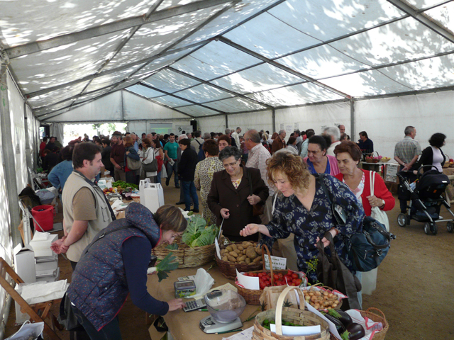 Mercado de alimentos labregos
