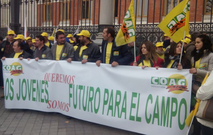Manifestación mocidades COAG