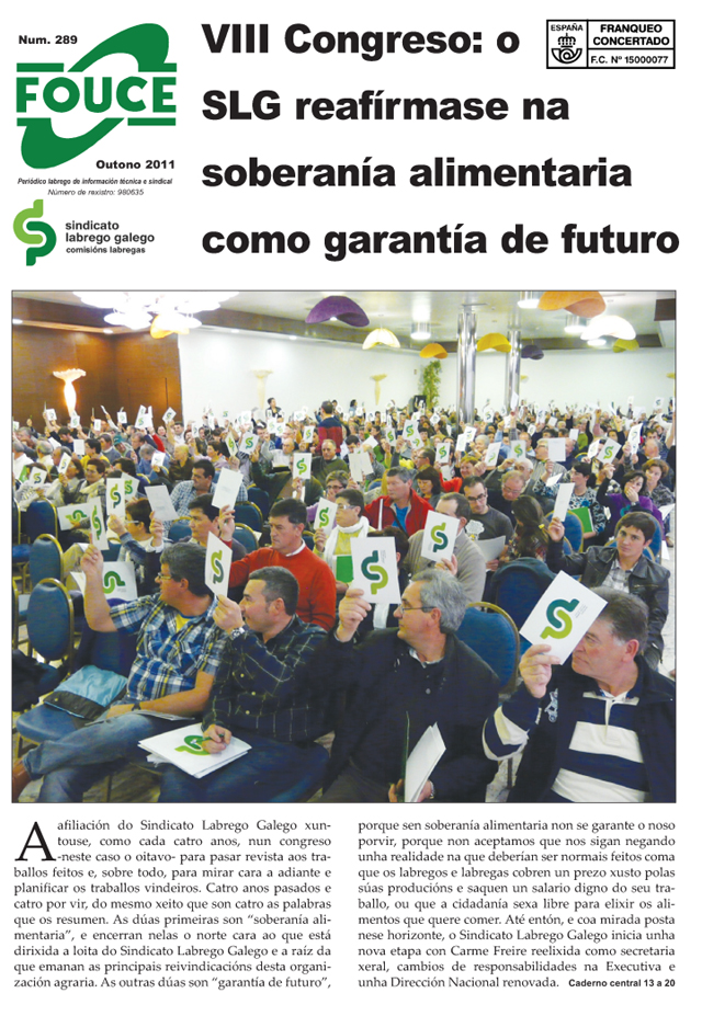 Portada do Fouce 289