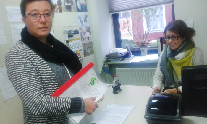 Margarida Prieto no rexistro