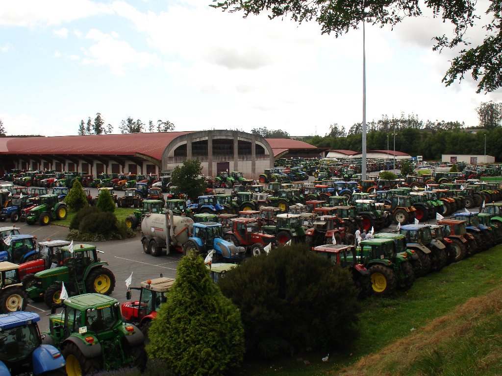 Tractorada a Compostela 13 xullo 2009 (2)
