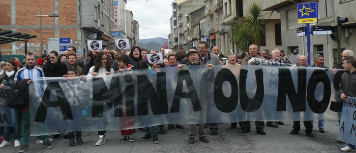 Manifestación Xinzo