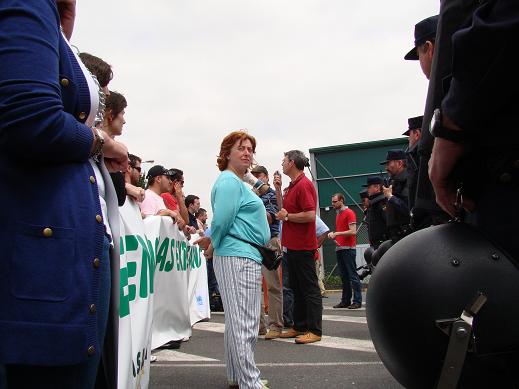 Diante de Mercagalicia (Santiago de Compostela)