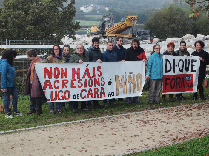Lugo de cara ao Miño