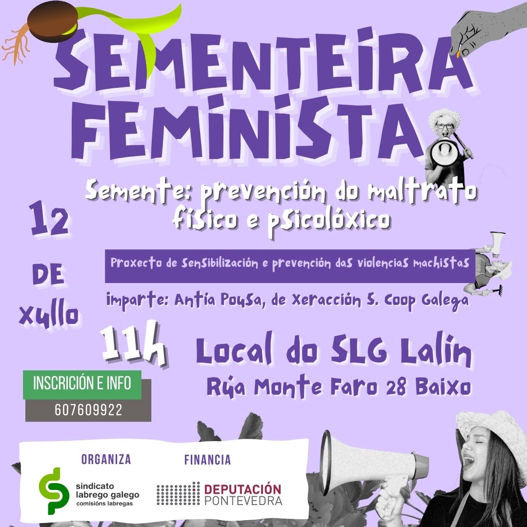 Sementeira feminista 12 de xuño en Lalín