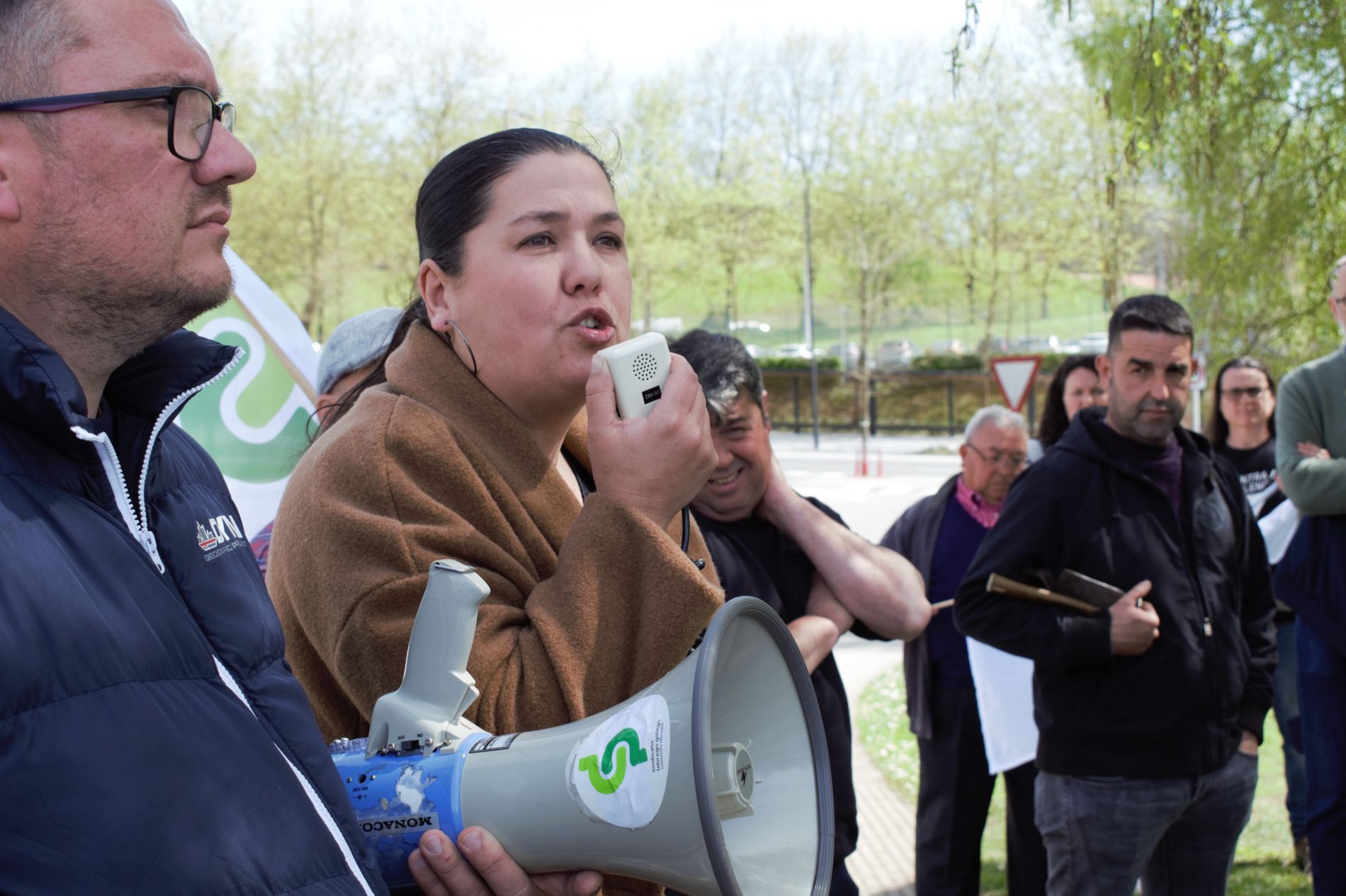 Isabel Vilalba en Compostela