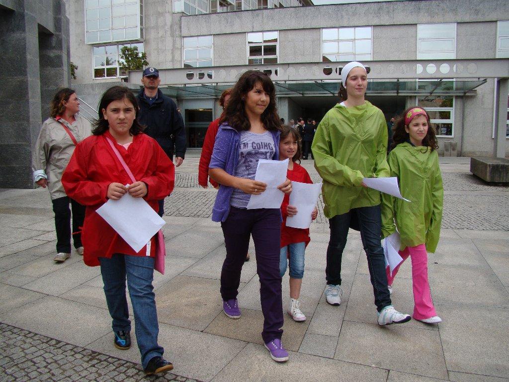Manifestación pola defensa do sector leiteiro: O NOSO TRABALLO TEN UN PREZO (17/07/09)