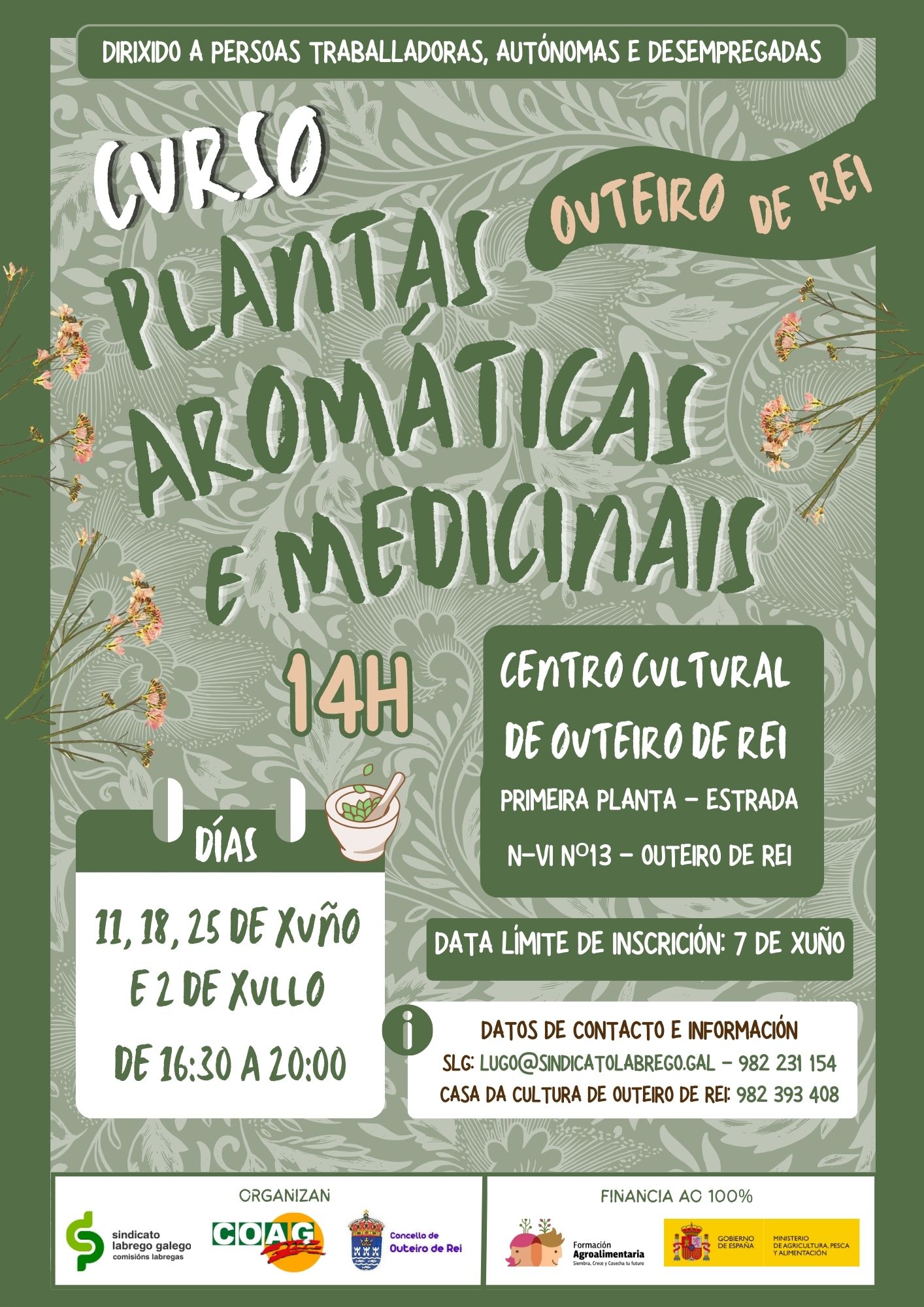 Curso Medicinais Outeiro de Rei
