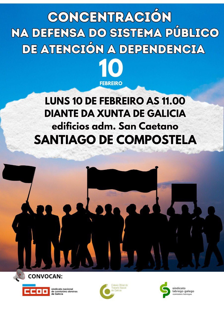 Concentración na defensa do sistema público de atención á dependencia