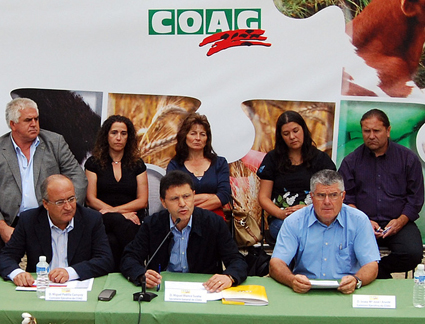 O SLG inicia unha campaña coa ECVC en Bruxelas para pedir unha nova PAC labrega e para a cidadanía